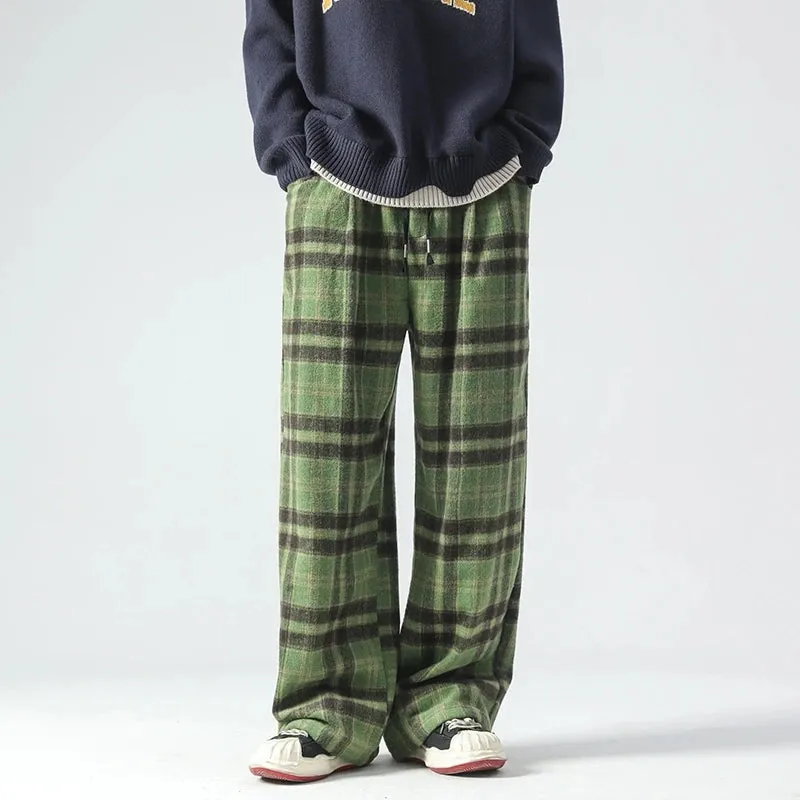 3Leaves Plaid Relaxed Pants