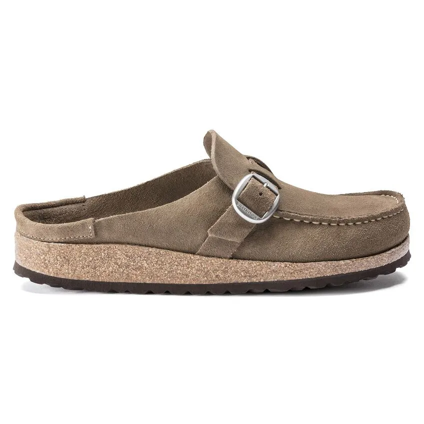 Birkenstock Buckley Gray Taupe Suede Women's