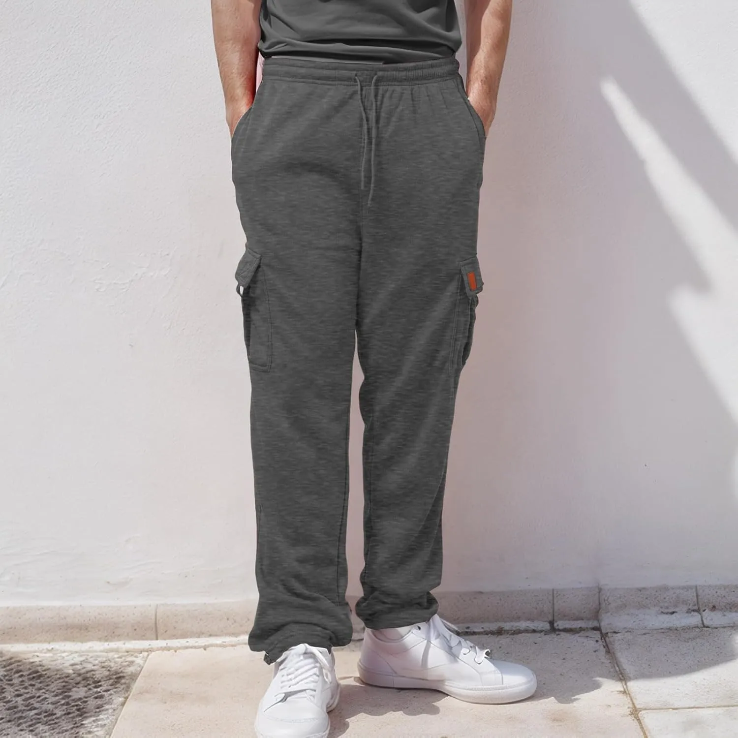Cargo Pants for Men 2023 Relaxed Fit Causal Work Trousers Athletic Pants Fashion Loose Fit Hiking Outdoor Joggers