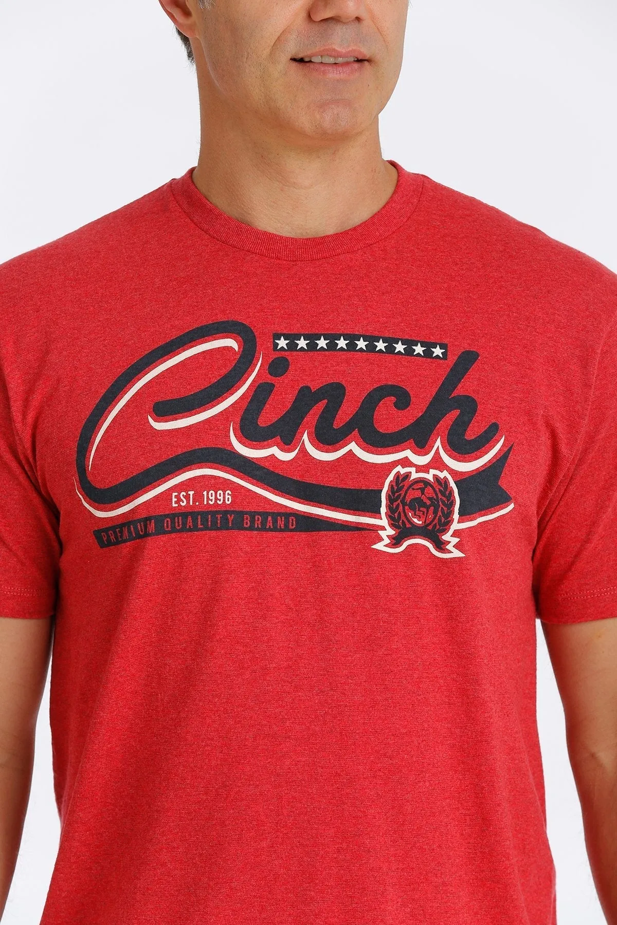 CINCH MEN'S CINCH TEE - CHERRY STYLE MTT1690497