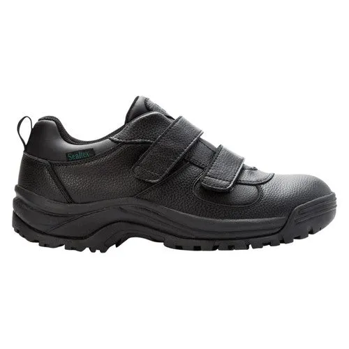 Cliff Walker Low Strap-Black Grain| Propet