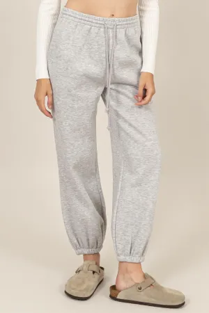 HF24E984-WASHED FRENCH TERRY JOGGER PANTS