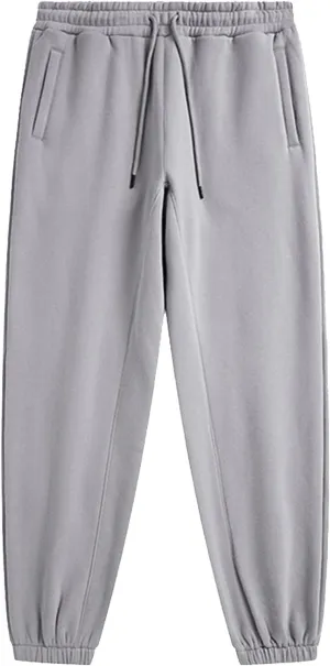 MIDOO Work Pants for Men Slim Fit Elastic Bottom Sweat Pants with Pockets Relaxed Fit Breathable Athletic Workout Joggers