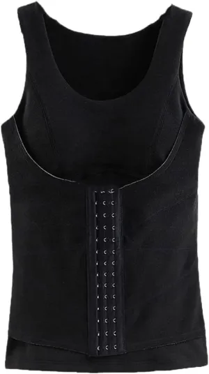 Tank Tops for Women with Shelf Bra Winter Thermal Padded Slimming Waist Vest Sleeveless Undershirts