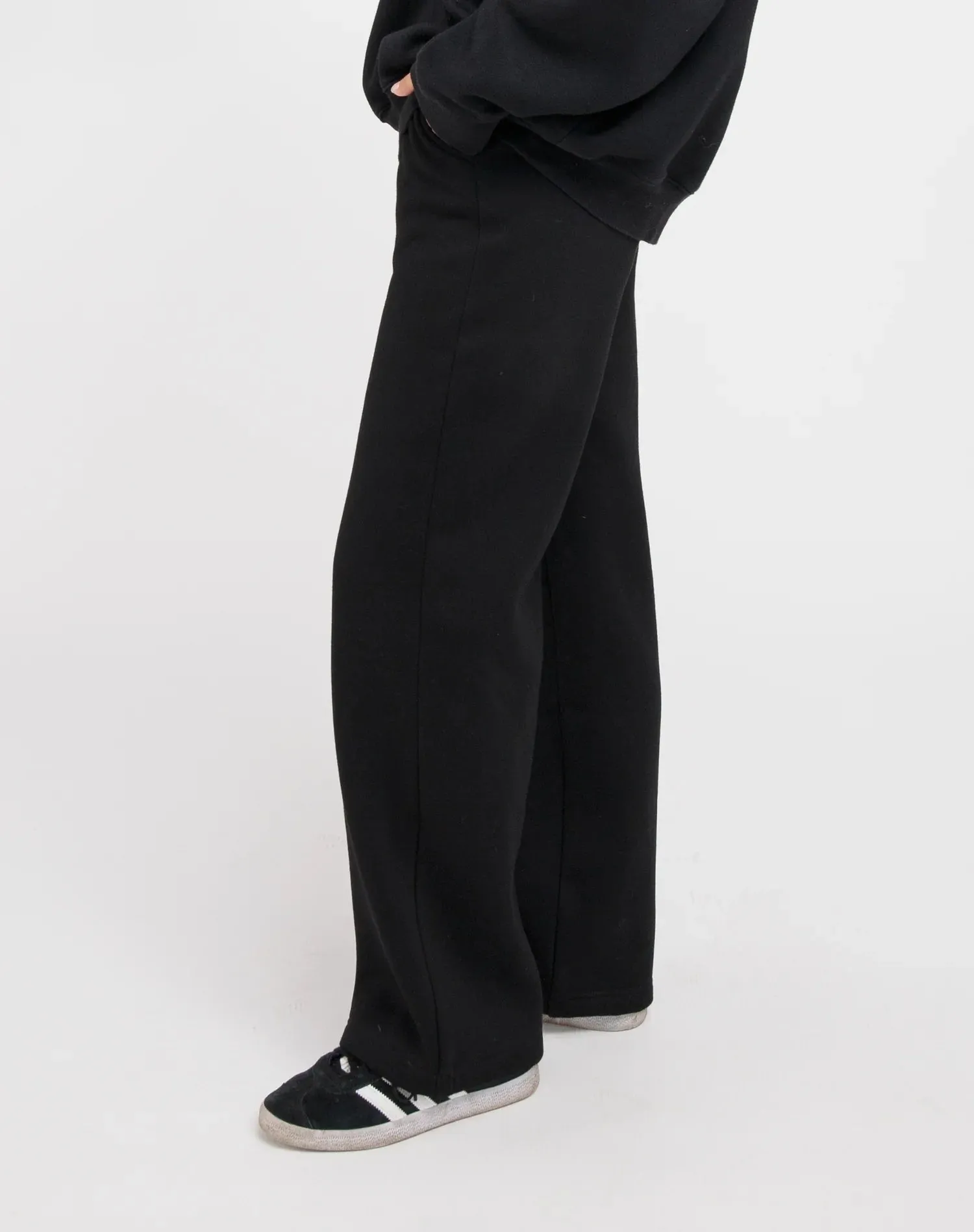 The Perfect Straight Leg Jogger | Black
