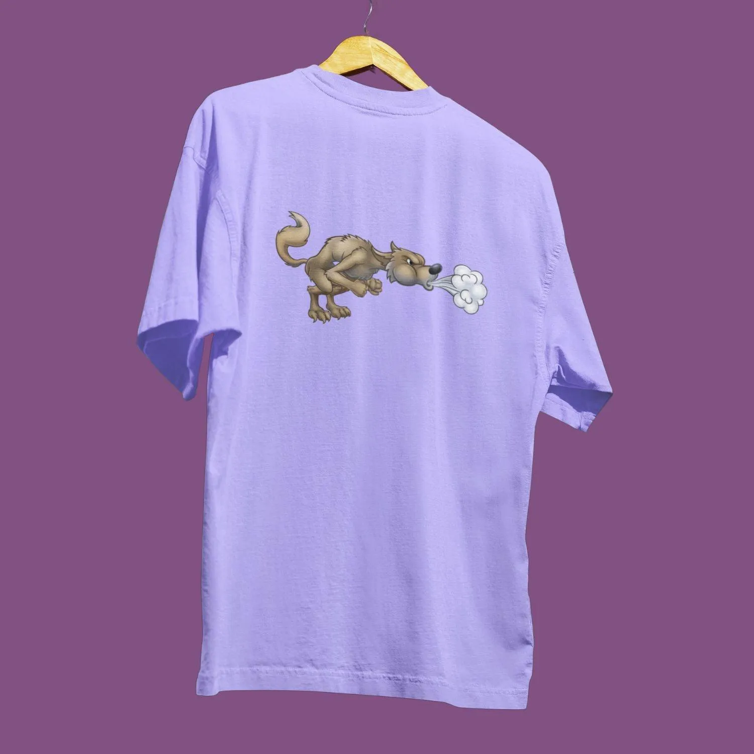 Wolf - Men Oversized T-Shirt